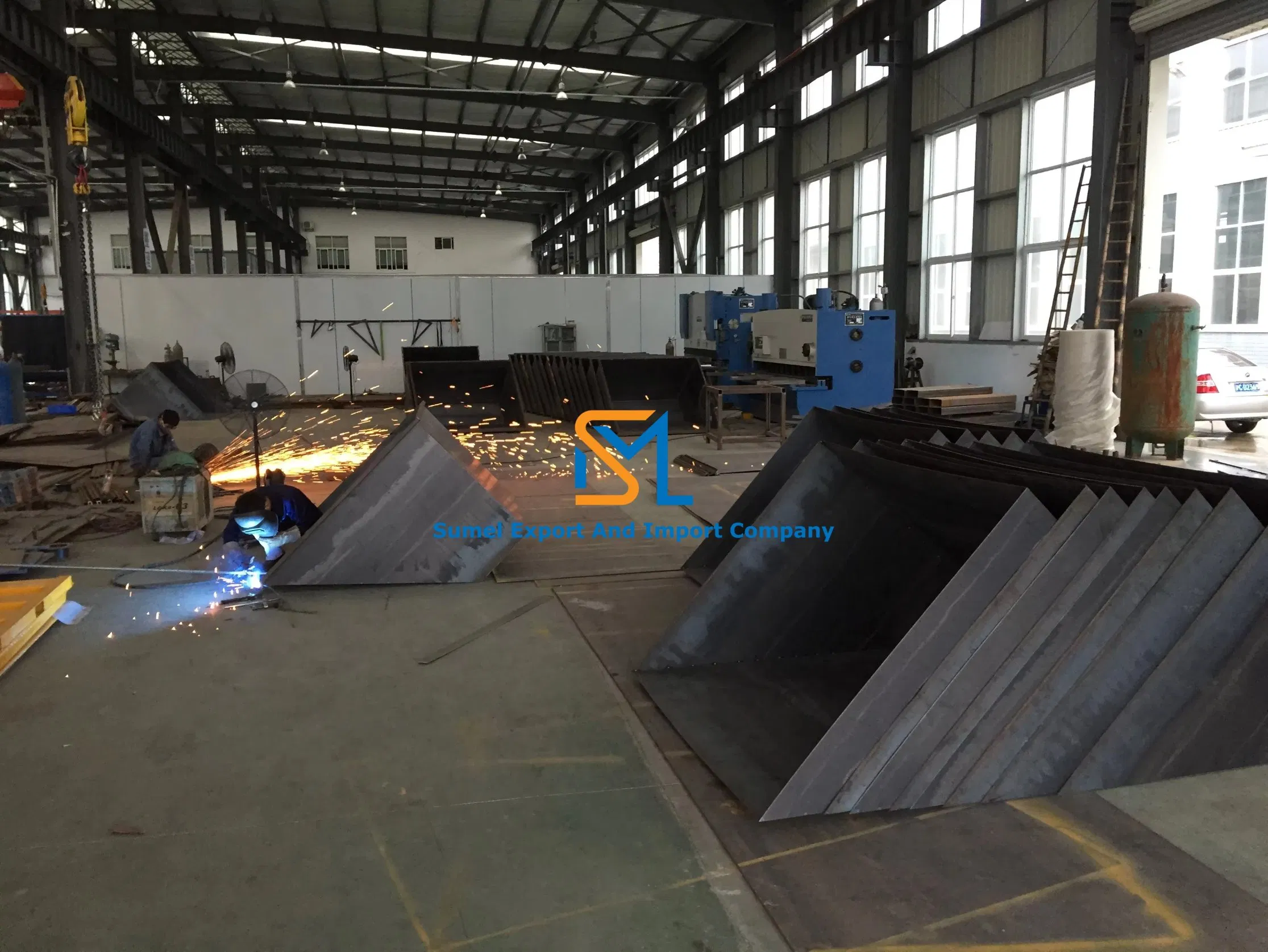 Customizable Large Capacity Tipping Bin/Self Dumping Hopper/Forklift Attachments Scrap Waste Hoppers