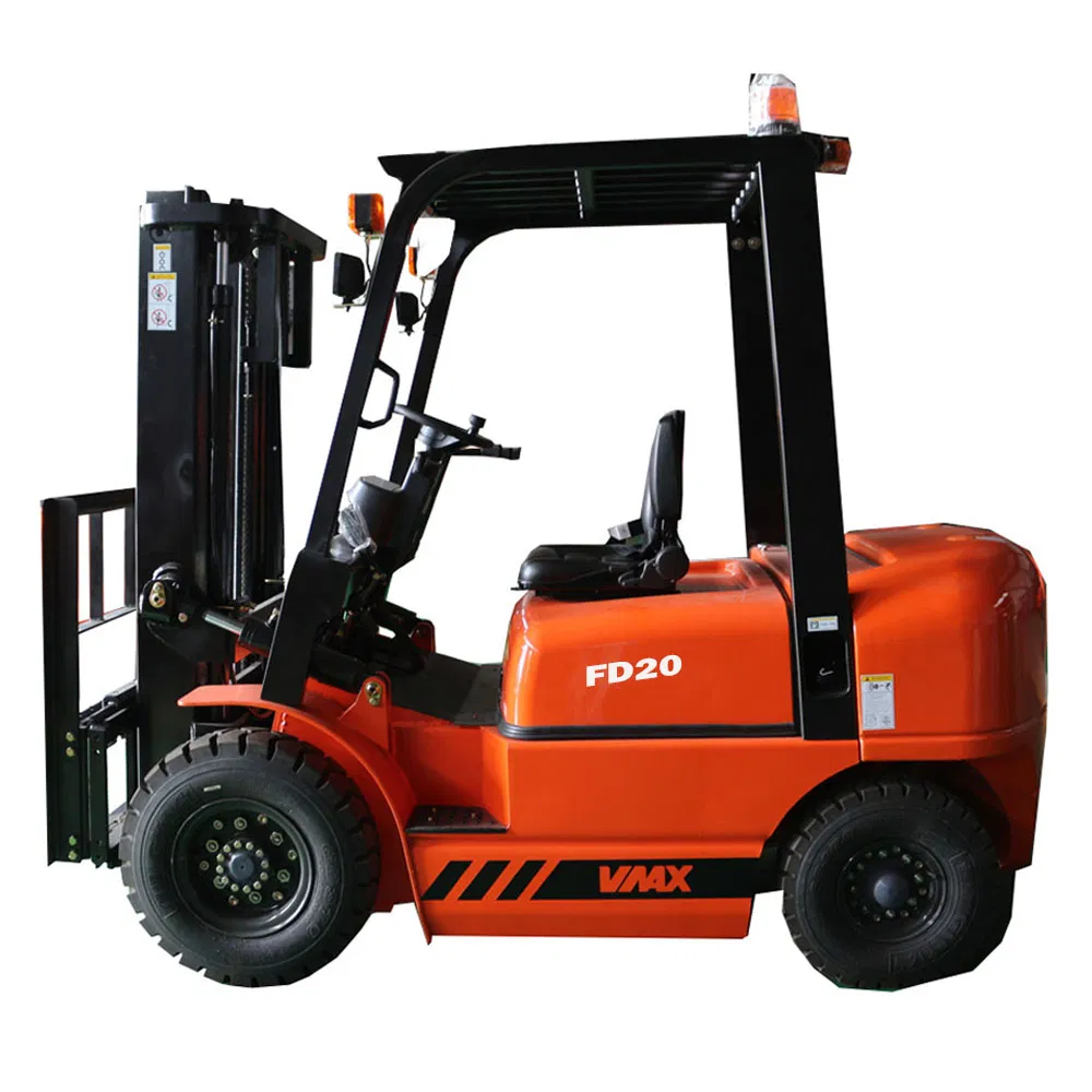 2ton 2.5ton 3.5ton Industrial Forklift Truck with CE Certificated New 5t Loading Capacity Diesel Engine Pallet Truck for Warehouses