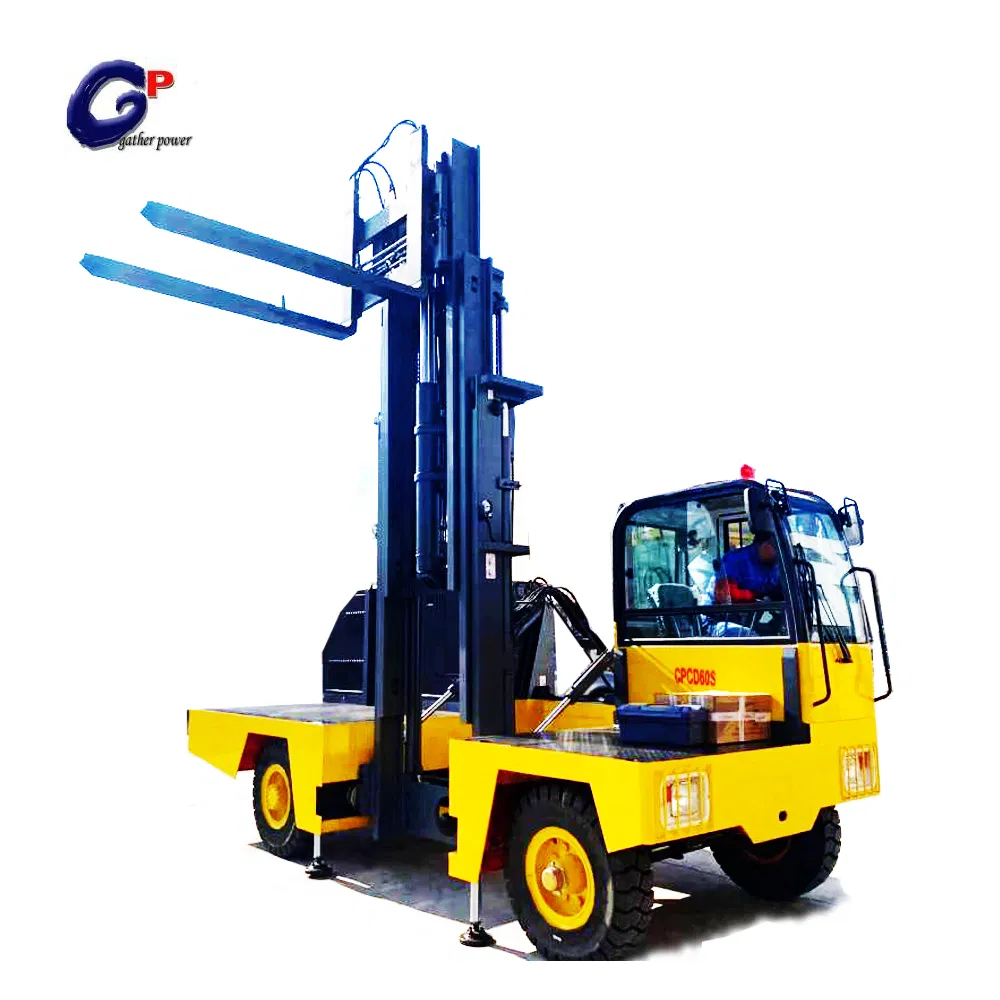 Handling Equipment Side Diesel Forklift Truck 6 Ton 8 Ton 9 Ton 10 Ton with 3.6m Lifting Height