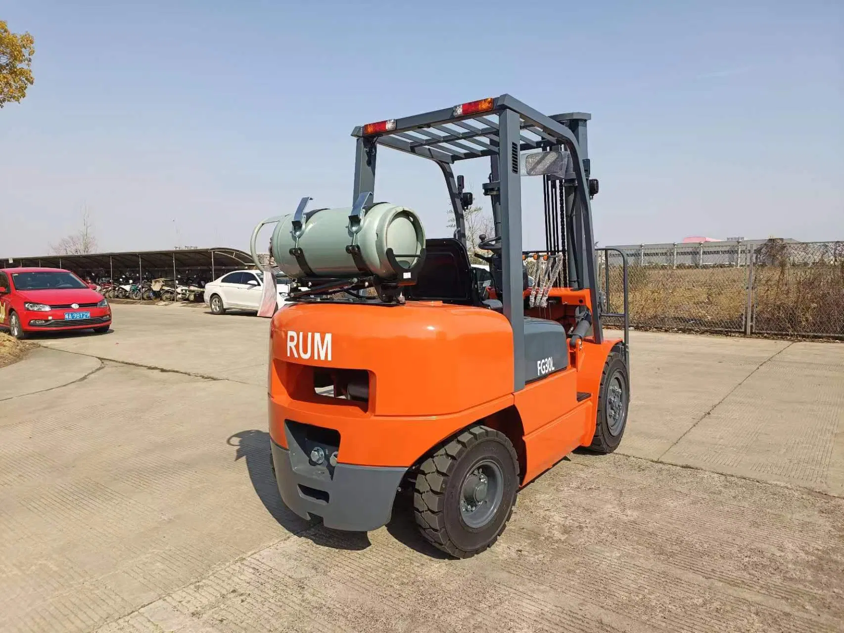 Factory Price LPG Gasoline Forklift Truck 3 Ton Hot Sale in America