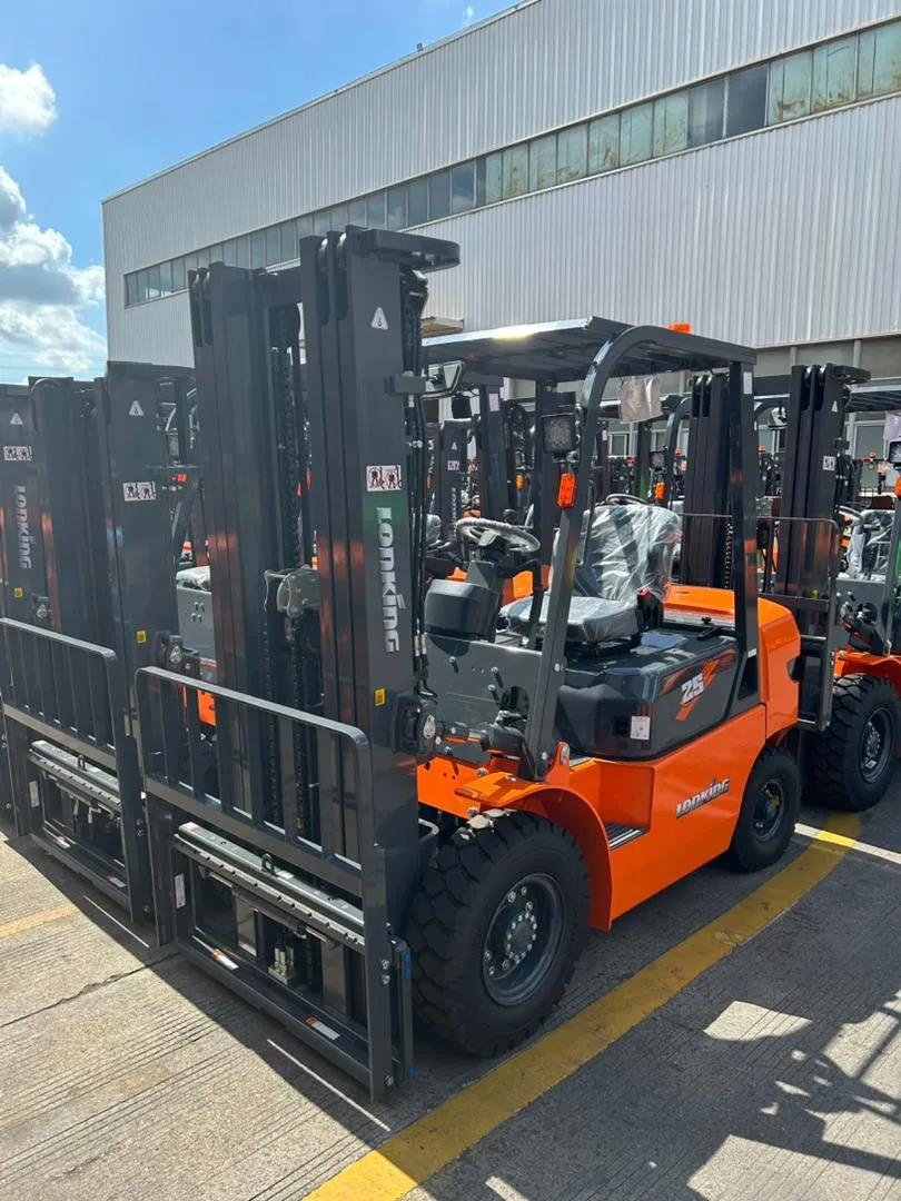 Diesel-Powered Forklift