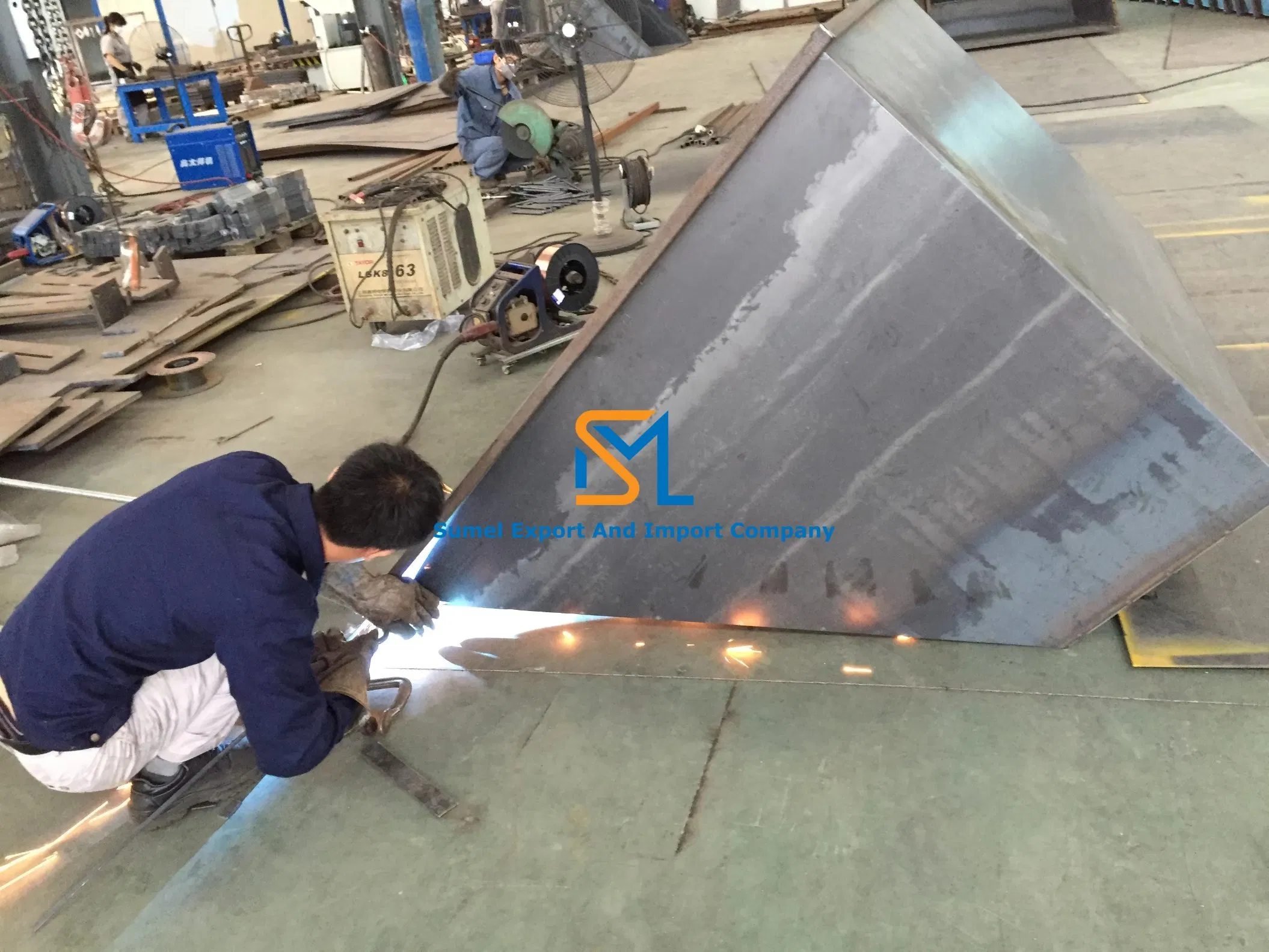 Customizable Large Capacity Tipping Bin/Self Dumping Hopper/Forklift Attachments Scrap Waste Hoppers