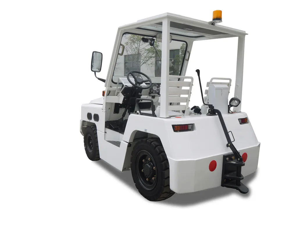 Aircraft Tow Tug Tractor View 2