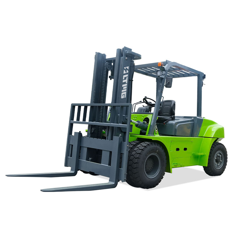 Chinese Manufacturer 7ton 7000kg Counterbalance Electric Forklift with Side Shift