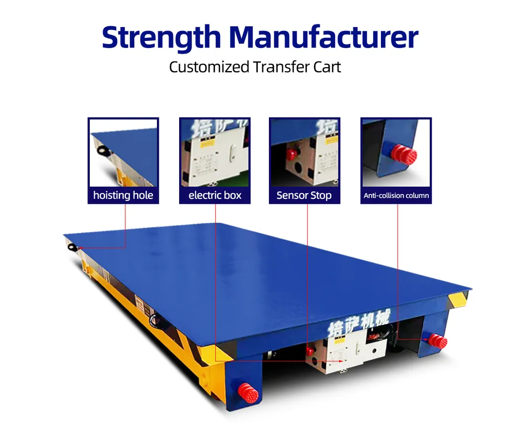 Materials Handling Flat Transfer Trolley