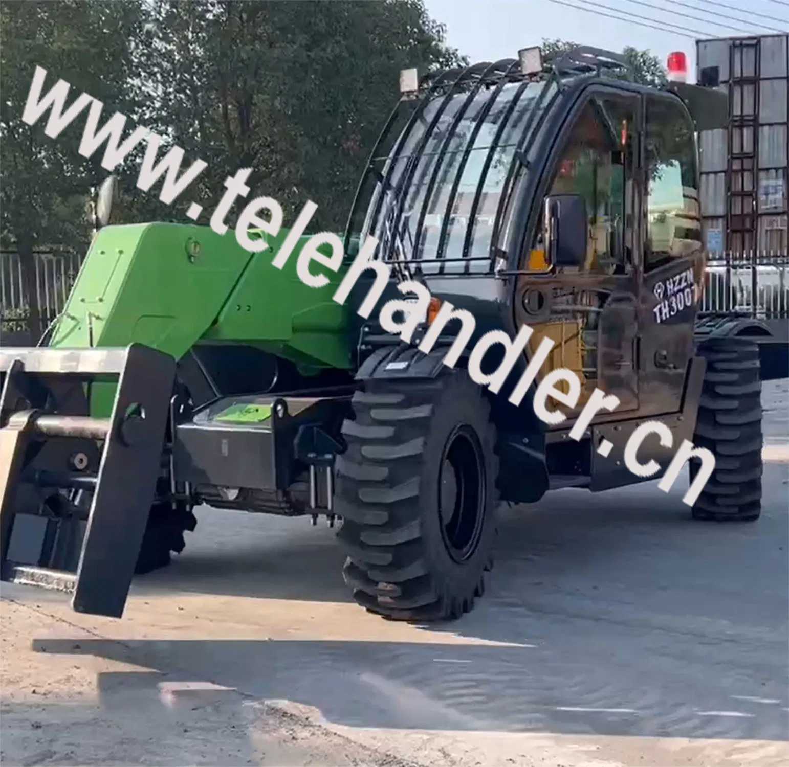 Hzth3007 Telescopic Handler Forklift with 7meter Lifting Height