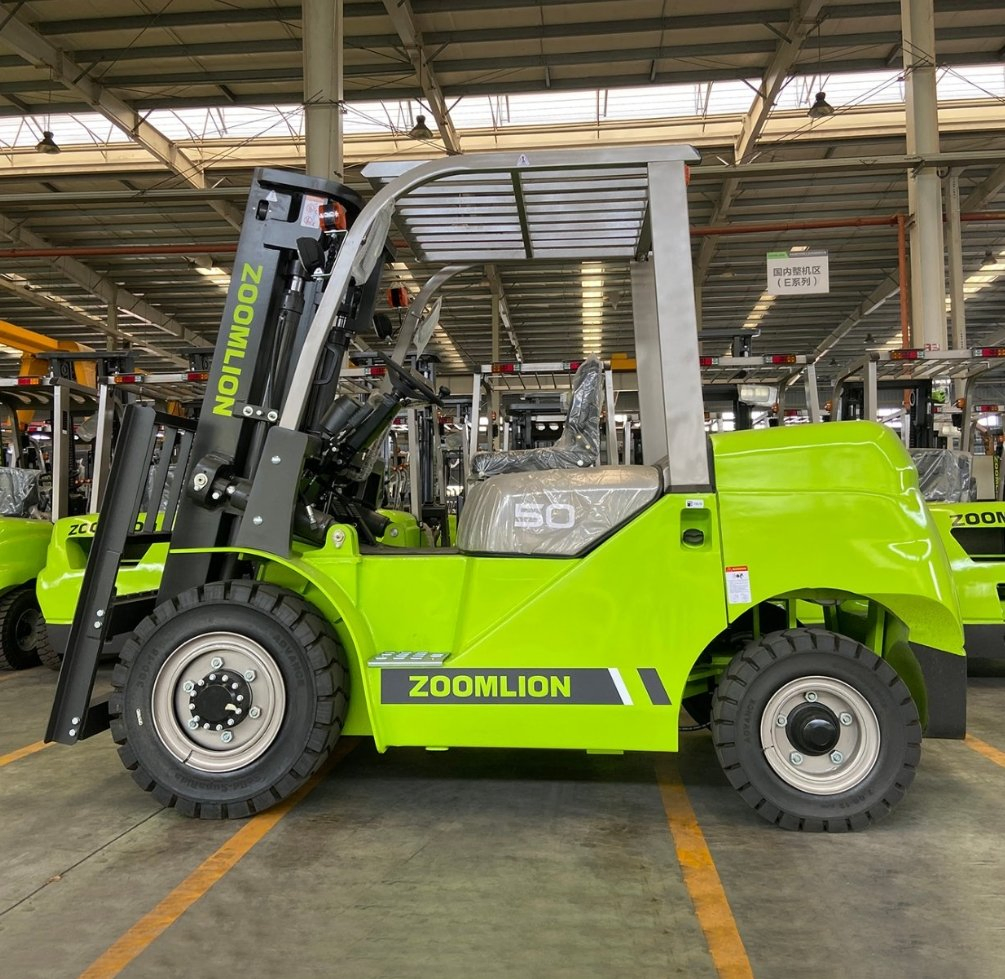 Chinese Zoomlion Forklift Feeler Forklift 5ton Sideways Forklift Side Loader Forklift with Optional Lifting Height