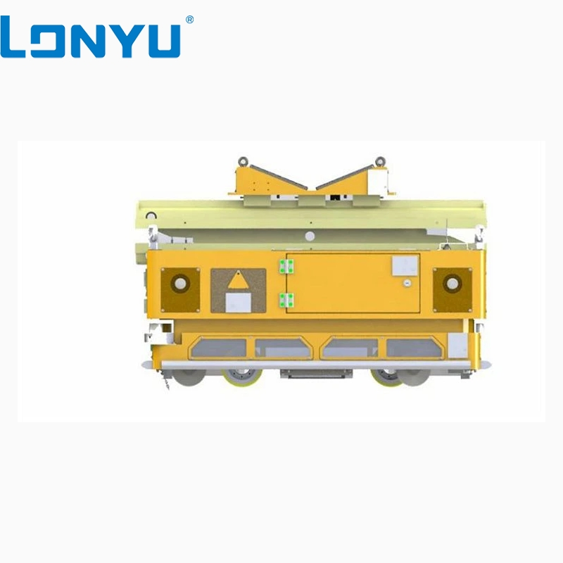 Container Transporter Motorized Transfer Cart Automated Guided Vehicle Agv