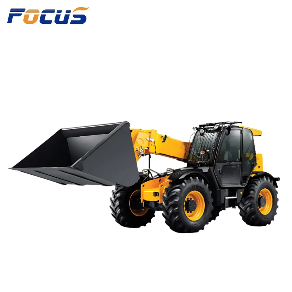 T3507K 3.5ton 7m Telehandler Forklift Telescopic Boom Handler Machine with Yuchai Engine and 16/70-20 Tires