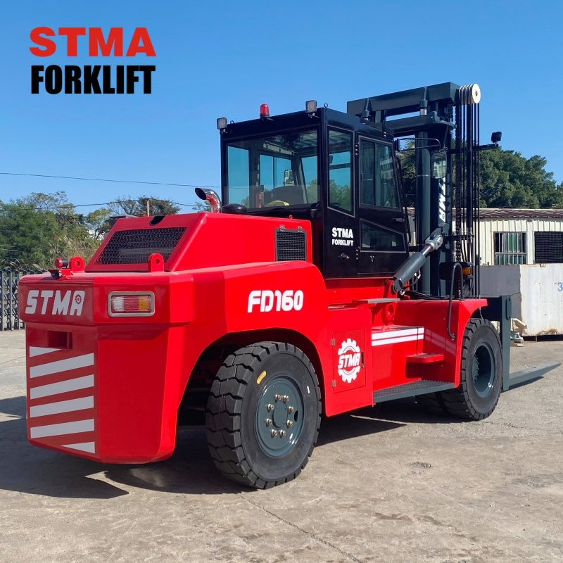 Stma Heavy Duty Forklifts Diesel Engine 20 Ton 20000kg Forklift Truck