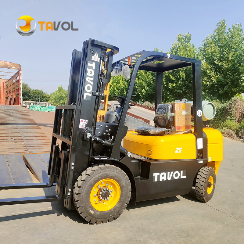 Hot Sale Tavol 4X4 Forklift 2 Ton 2.5 Ton 3 Ton 3.5 Ton 4 Ton LPG Forklift Truck with CE Certificate