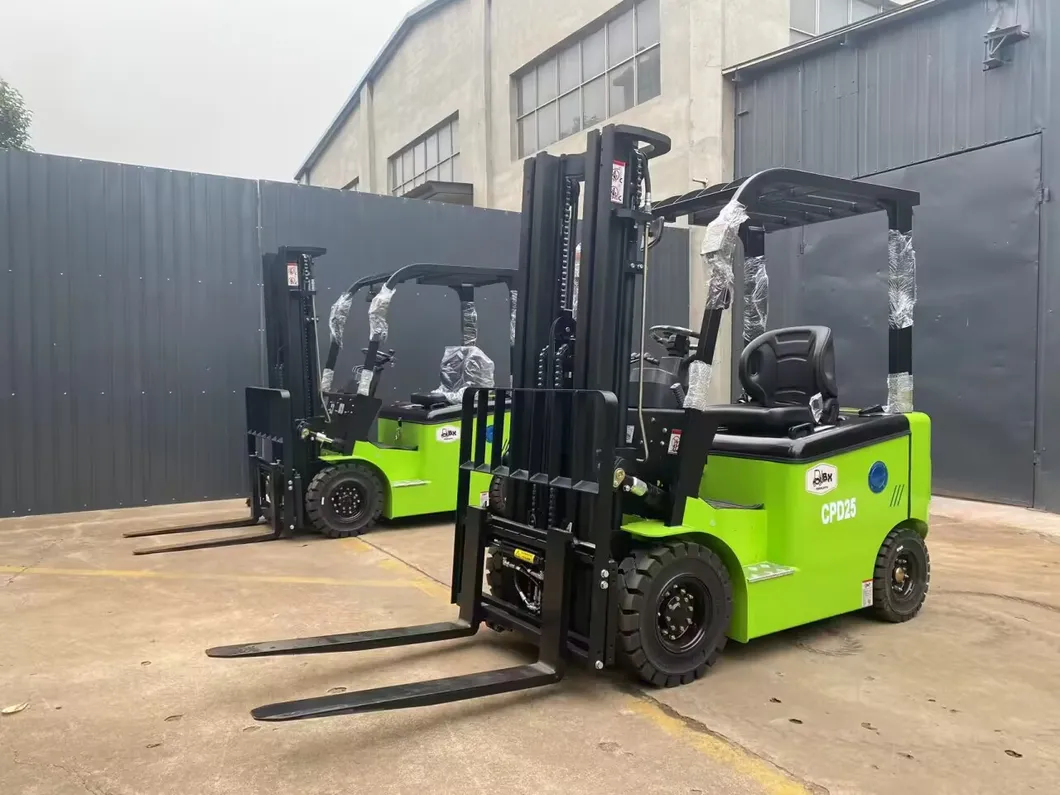 Electric Forklift Side View