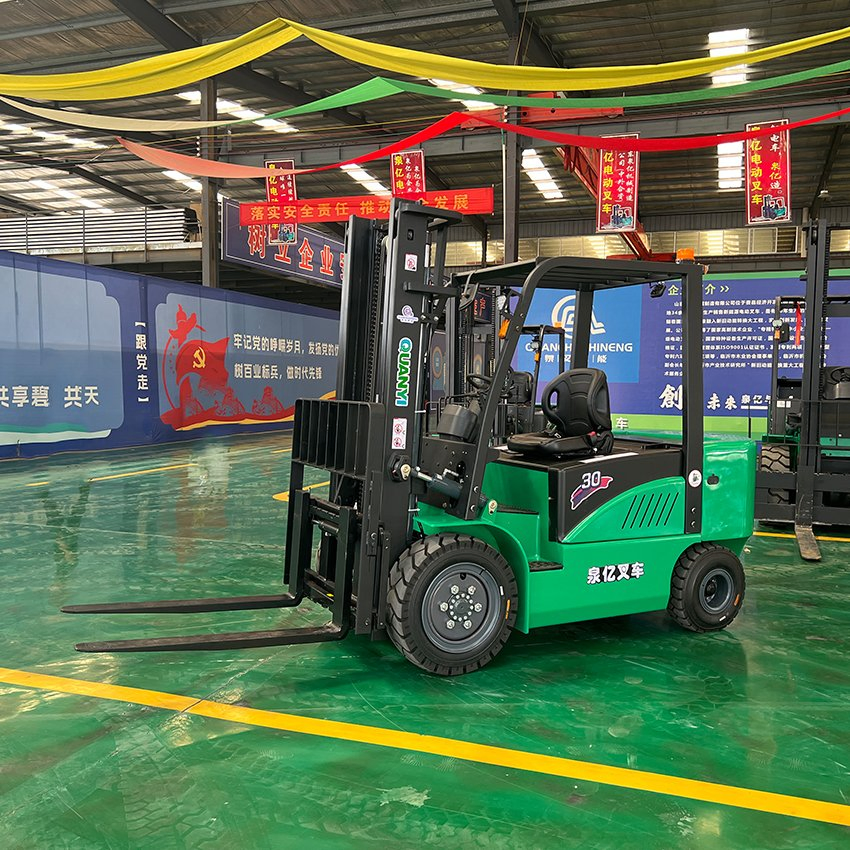 3ton Lithium Battery Operated Electric Price Forklift for Sale Electric Forklift Factory Material Handling Machine