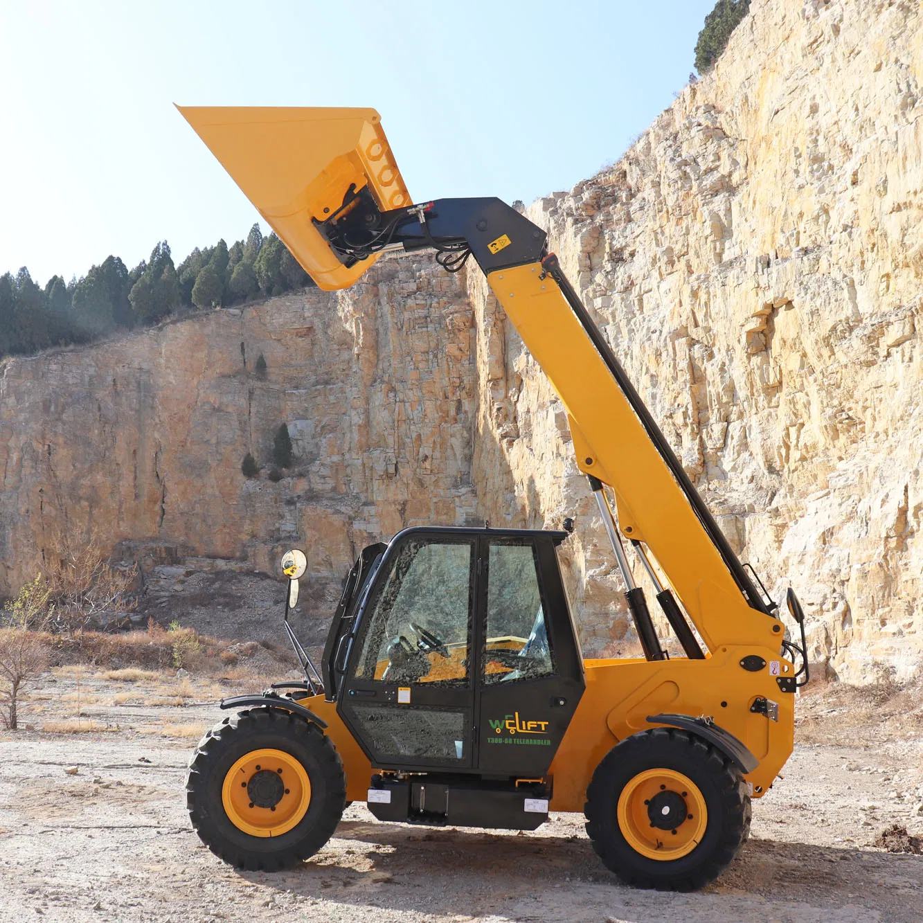Telescopic Handlers for Construction Rough Terrain Telescopic Wheel Loader