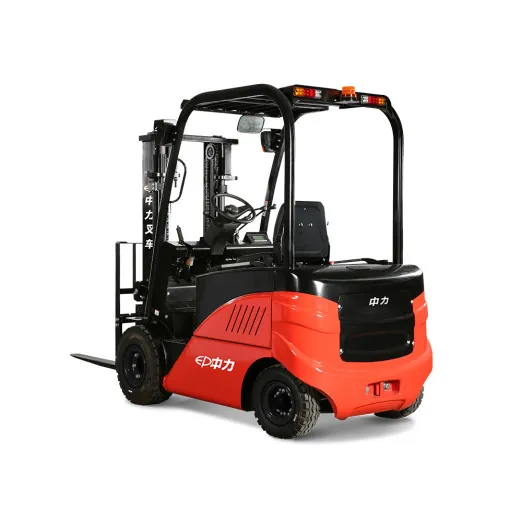Electric Forklift Side View