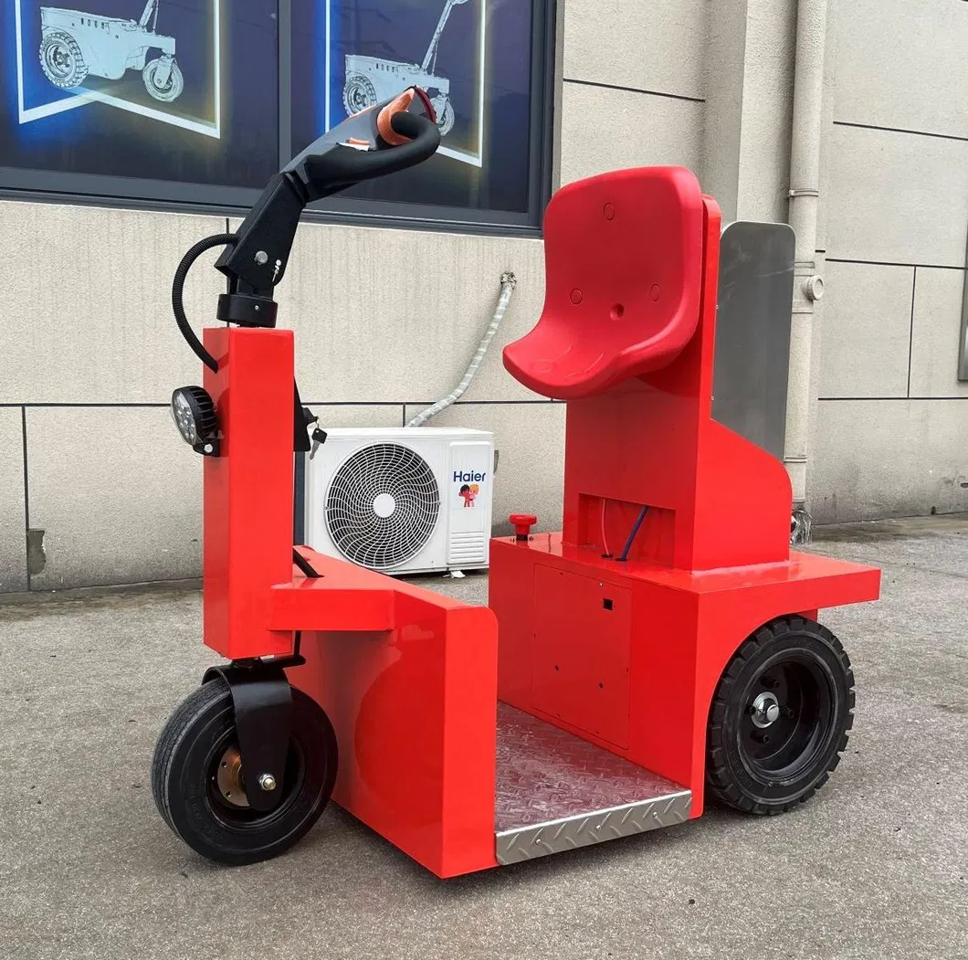Reliable Electric Tow Tractor for Industrial and Warehouse Use