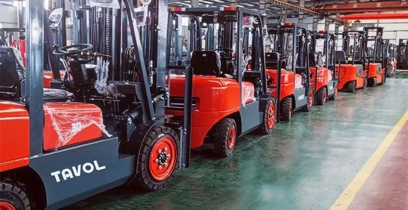 Forklift Side View
