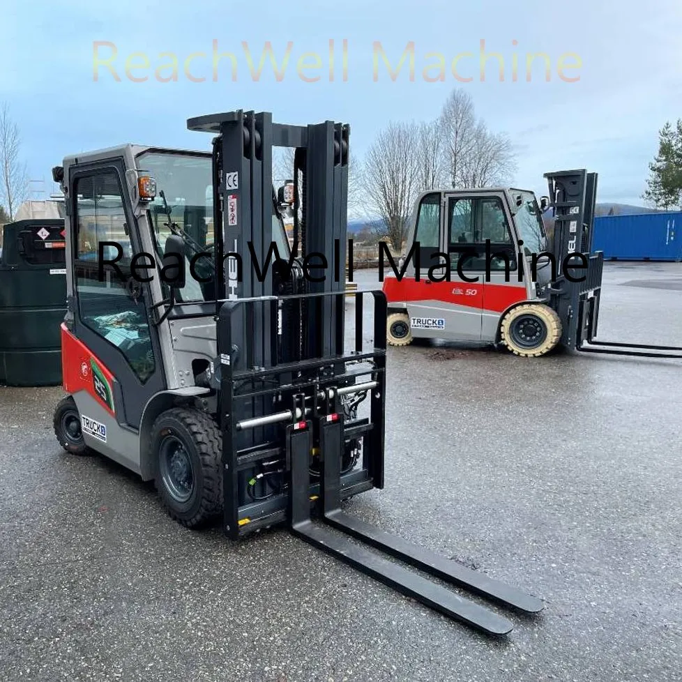 Electric Forklift Side View