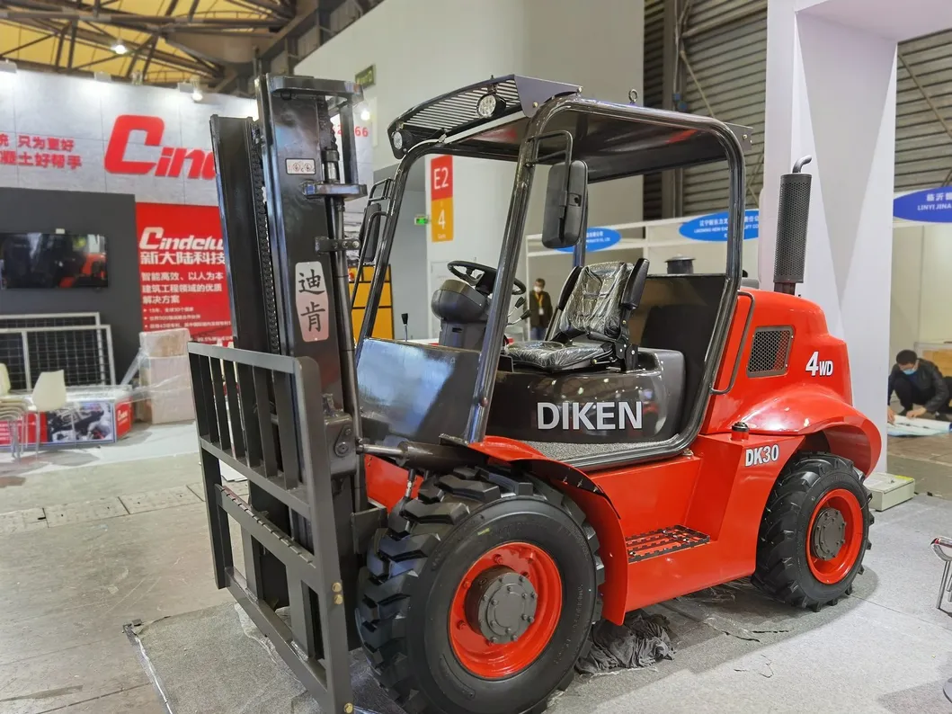 3 Ton Off Road Forklift Operation