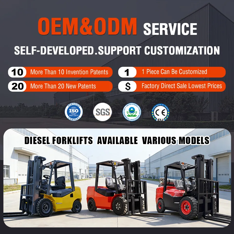Diesel Engine Forklift Truck