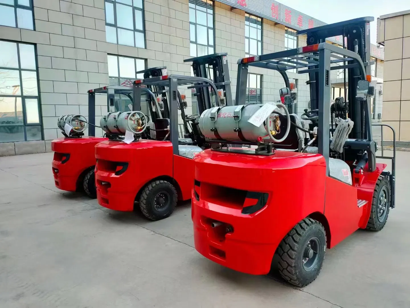 Fbang Fork-Lift Compact Truck Forklift Small Gas LPG 3 Ton Gasolina 2 Toneladas Forklift Truck 3tons 2.5ton Gasoline