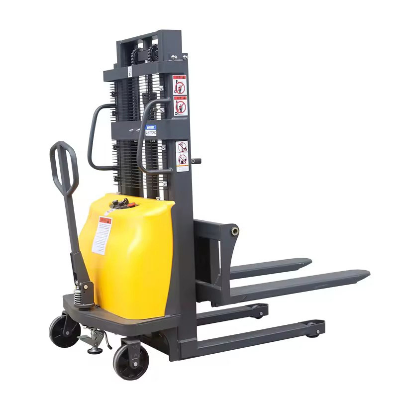 1.6m 2.5m Reach Semi-Electric Counterbalanced Forklift Truck for Warehouse