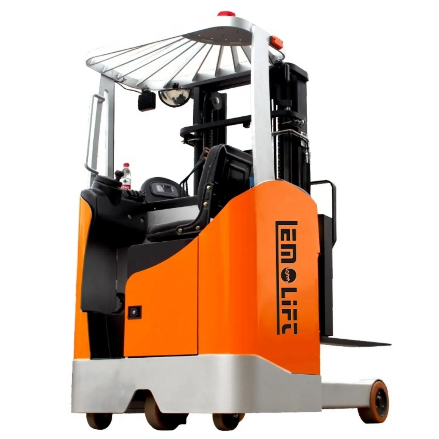 Low Profile Electric Lithium Battery Reach Truck Lead-Acid Reach Forklift for Warehouse Material Handling 1000kgs