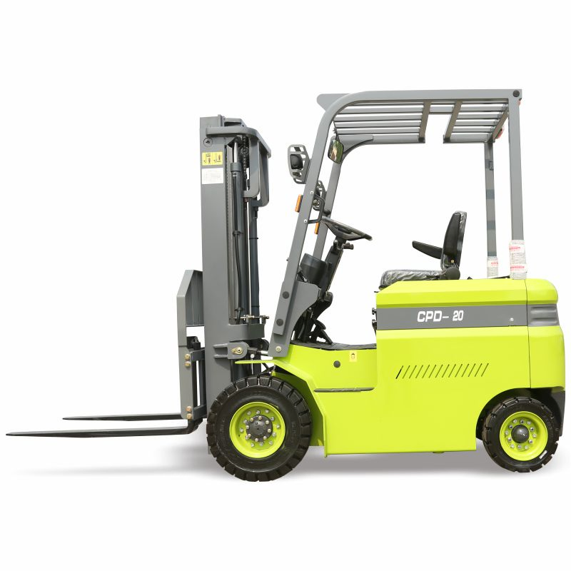AC Side Loader Electric Forklift with Engine Parts 2500kg 3000kg