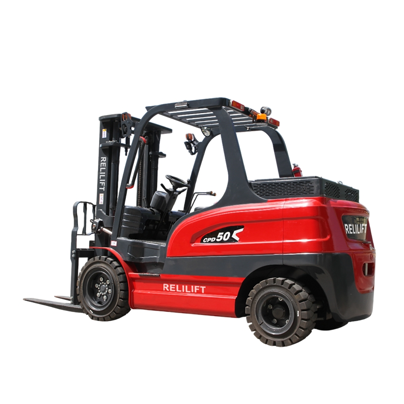 Counterbalance Electric Forklift with LiFePO4 Battery