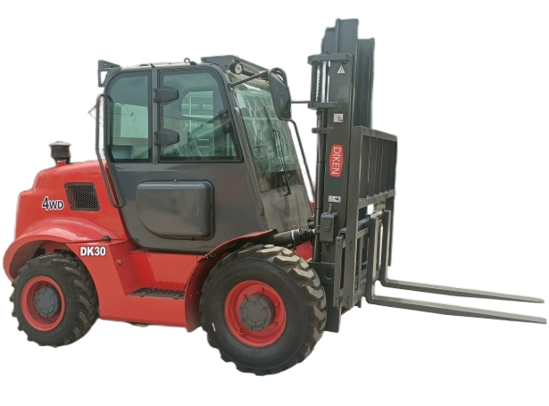 Rough Terrain Forklift Detail 1