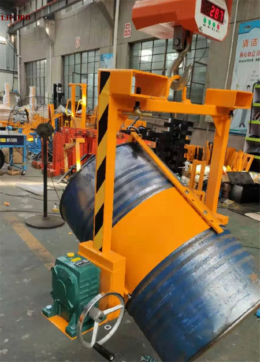 Drum Lifter Structure