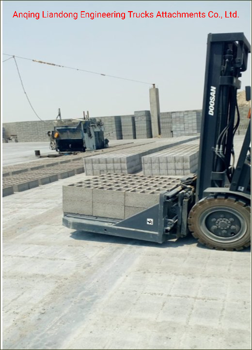 Heli Forklift Attachment Cement Block Clamps for Heli Doosan