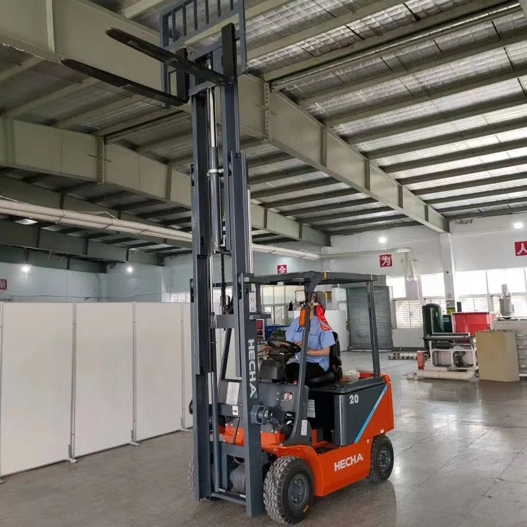 Hecha 4 Wheels Lithium/Lead-Acid Battery 1.5/2/2.5/3/3.5 Ton Electric Forklift