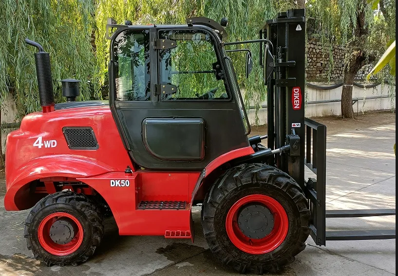 4WD Forklift Detail