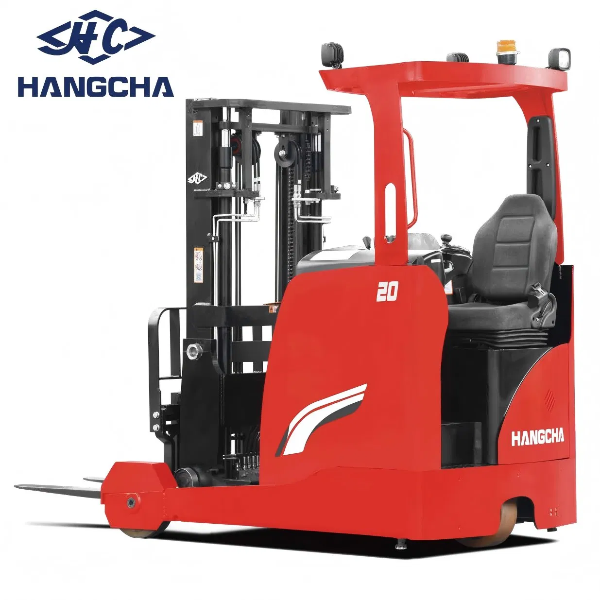 Hangcha a Series 1.2t-2t Reach Truck - High-Performance Equipment for Industrial Warehouse Narrow-Space Handling