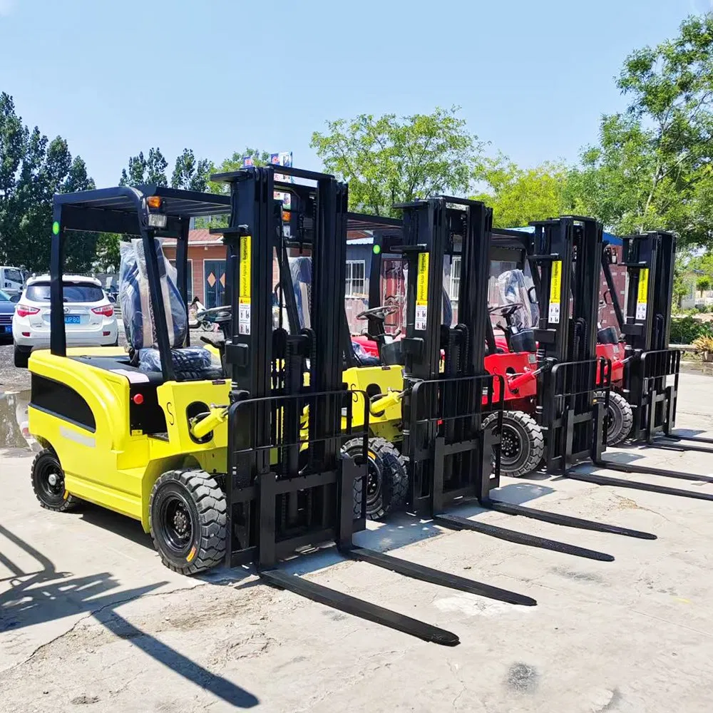 3.5t Lithium Battery Electric Forklift with Fast Charger