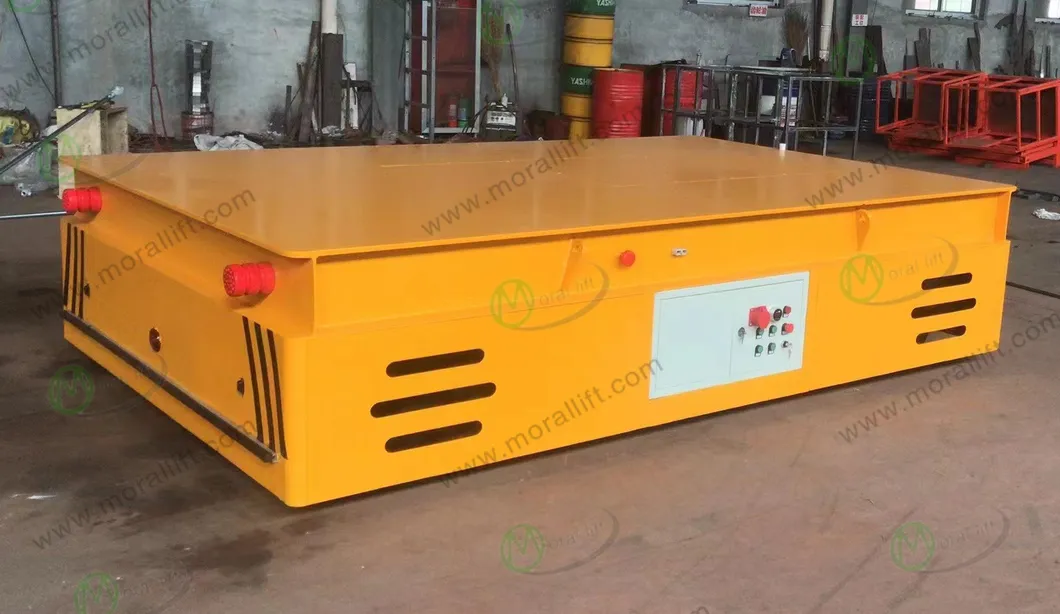 Trackless transfer cart