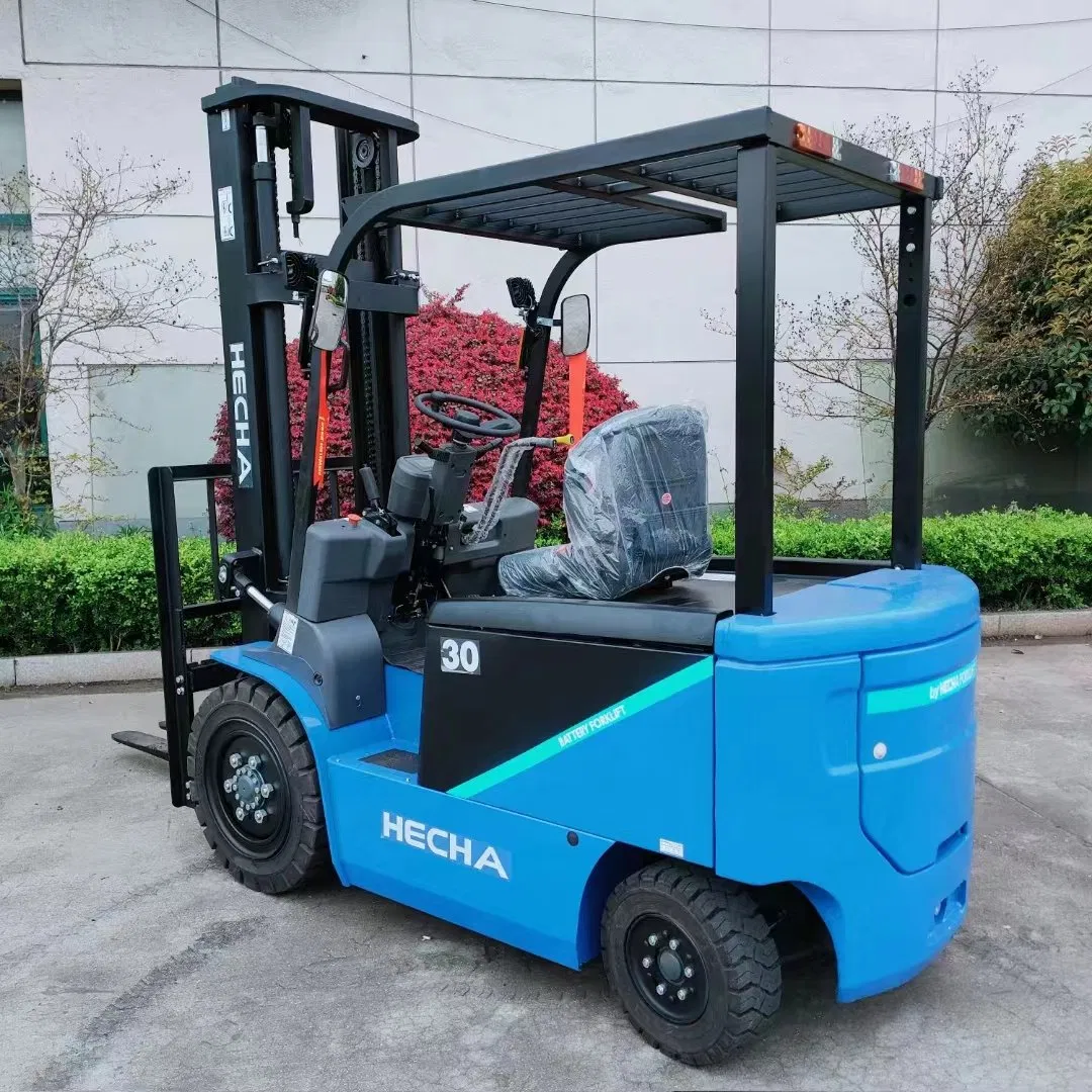 Hecha 4 Wheels Lithium/Lead-Acid Battery 1.5/2/2.5/3/3.5 Ton Electric Forklift