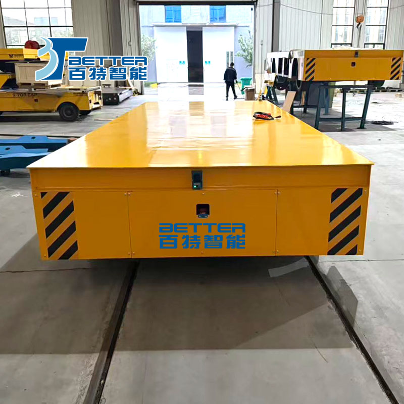 Electric Driven Railway Material Handling Transfer Trolley