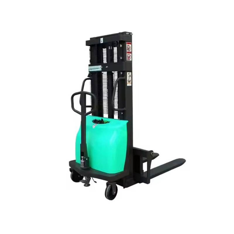 1.6m 2.5m Reach Semi-Electric Counterbalanced Forklift Truck for Warehouse