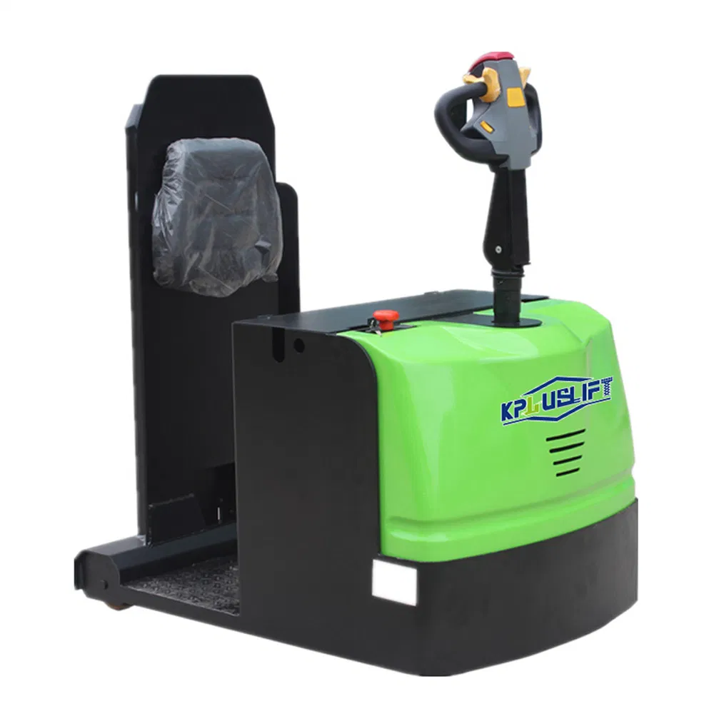 Kpluslift 2ton 3ton Stand-on Full Electric Tow Tractor for Industrial Applications