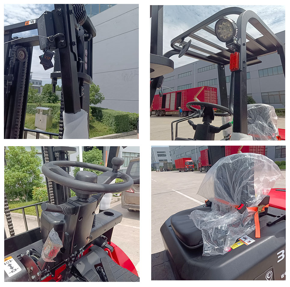 China High Quality Counterbalance CE 3.5 Ton Battery Electric Forklift Price