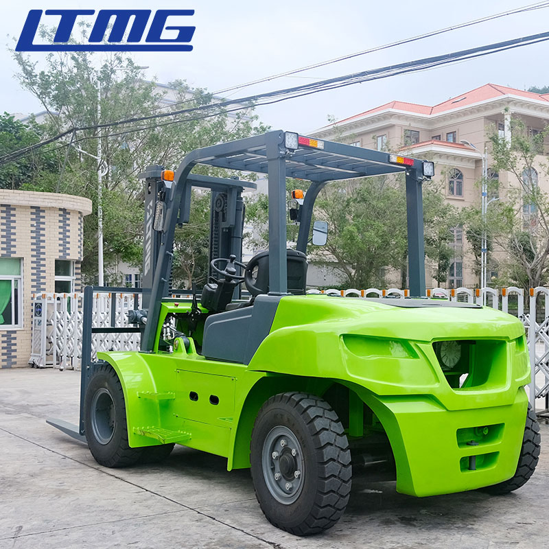 Chinese Manufacturer 7ton 7000kg Counterbalance Electric Forklift with Side Shift