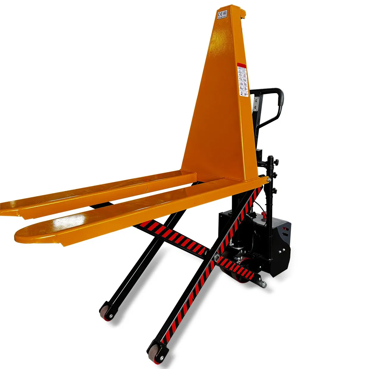 CE-Certified High-Lift Electric Pallet Truck 1.5ton 1500kg Height Infrared Induction Smart Warehouse Inductive Lift