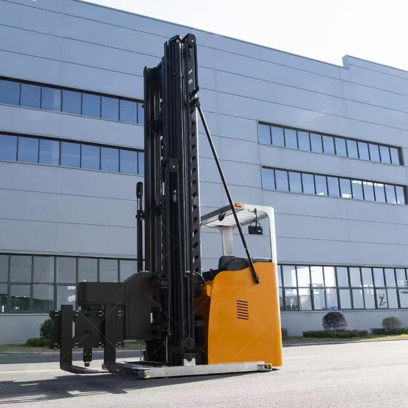 Famous Brand 1.5 Ton 2 Ton 2t 3ton Sit Down/Stand up Stance 4 Way Directional Narrow Aisle Articulated Similar Crown Agv Electric Reach Truck Forklift for Sale