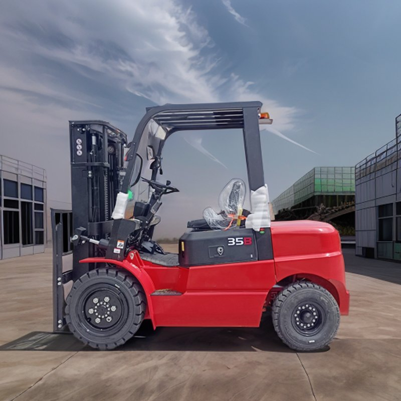 China High Quality Counterbalance CE 3.5 Ton Battery Electric Forklift Price