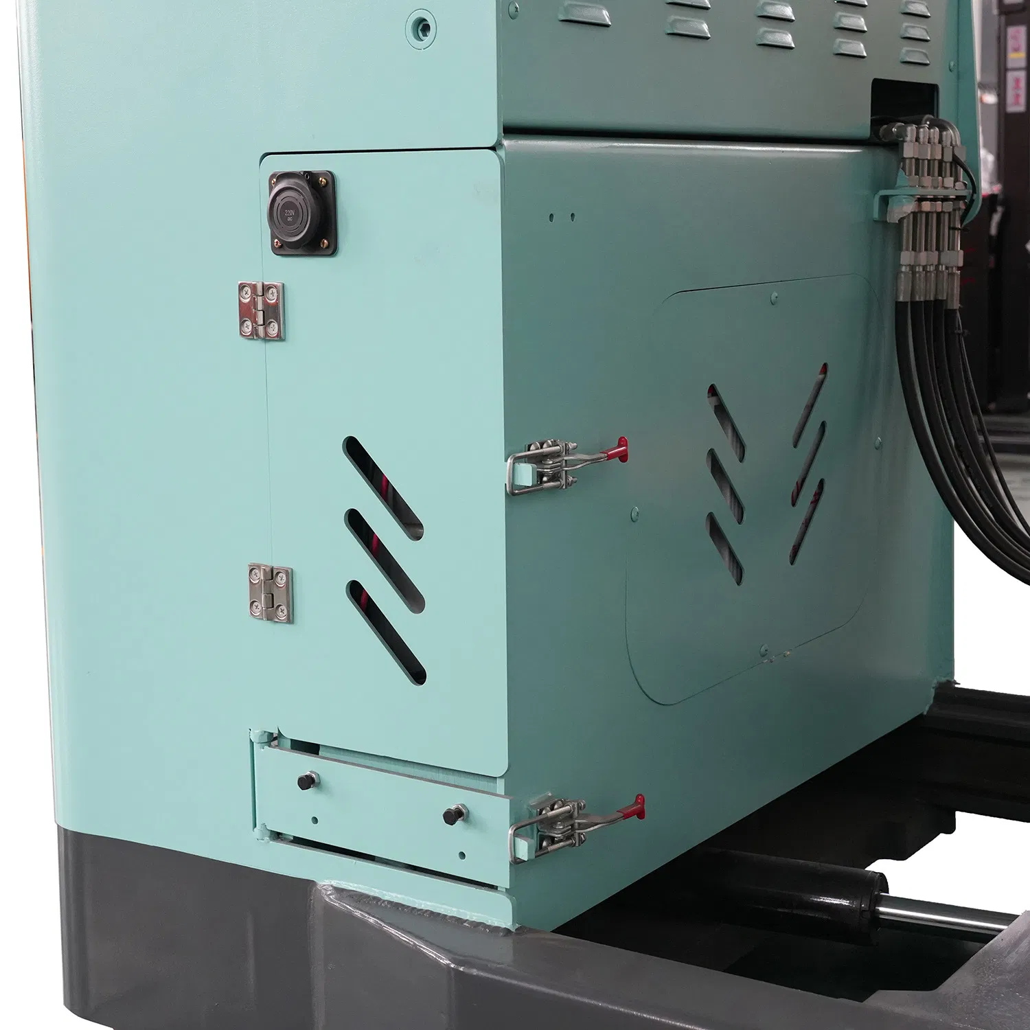 Stand-on Electric Reach Truck with Side-Shift Function, 3-Meter Lifting Height, EPS Buffer, Suitable for Narrow Aisle Warehouses