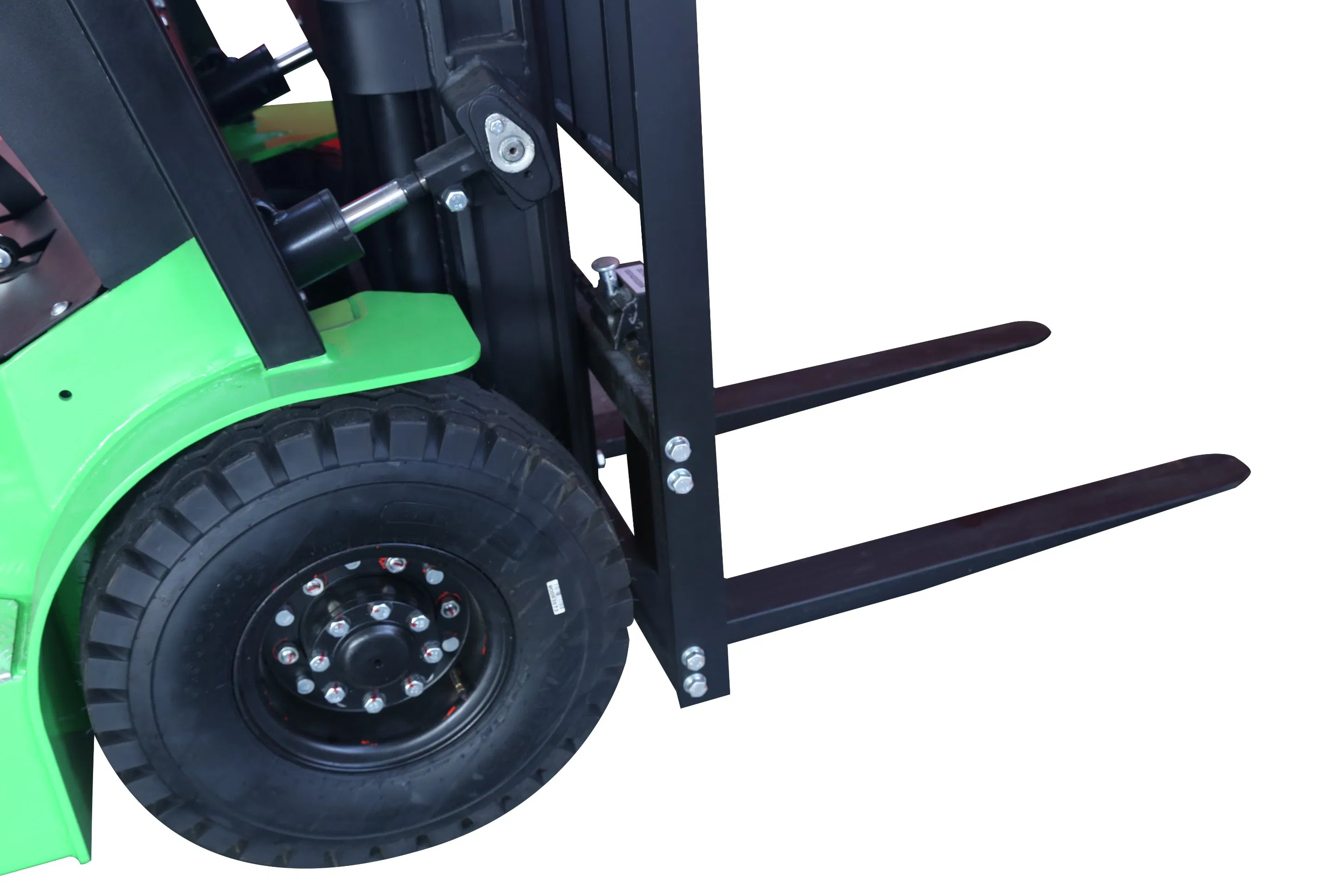 China Factory Compact 1800kg Full Electric Four Wheel Lithium Battery Forklift Trucks with on-Borad Charger