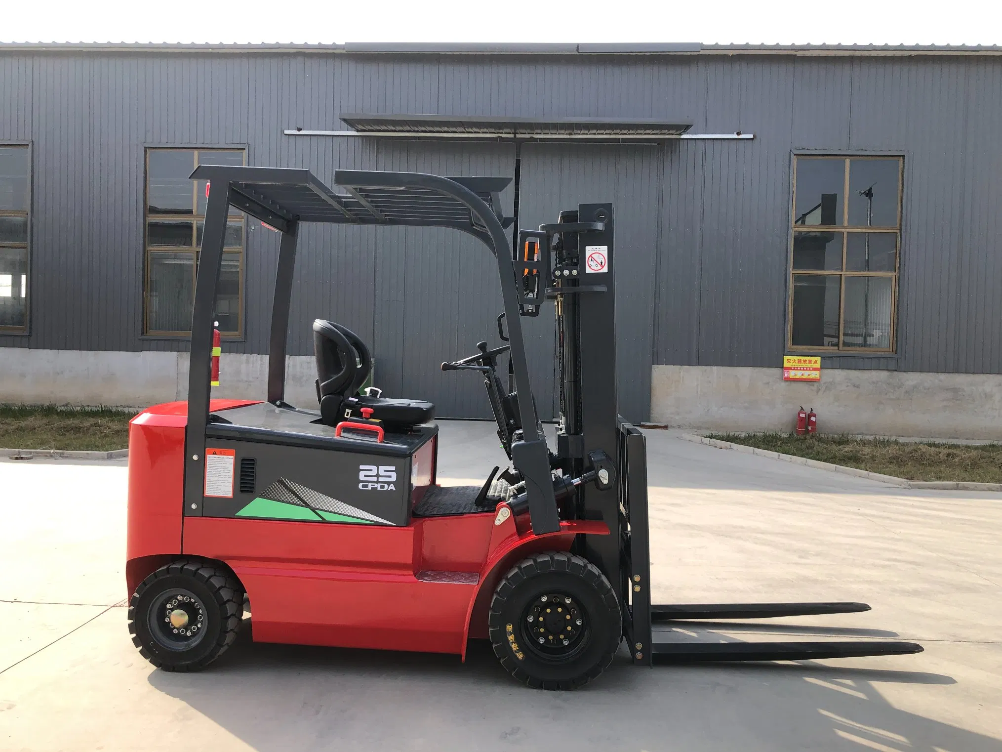 2.5t Electric Forklift Counterbalance Truck Material Handling Warehouse Equipment Heavy Equipment