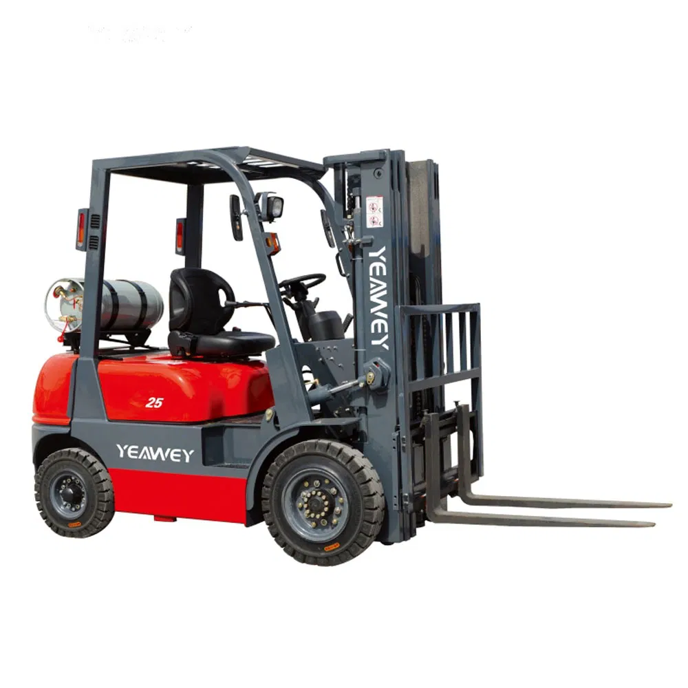 China Factory Price Warehouse Dock Cargo LPG Gas Gasoline Petrol Diesel Forklift Truck with Japan Engine